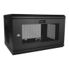 StarTech.com 2 Post 6U 19" Wall Mount Network Cabinet, 15" Deep Locking IT Switch Depth Enclosure, Vented Computer/Electronics