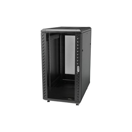 StarTech.com 32U 19" Server Rack Cabinet, Adjustable Depth 6-32 inch, Lockable 4-Post Network/Data/AV Equipment Rack Enclosure