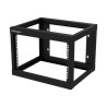 StarTech.com 6U 19" Wall Mount Network Rack 19" Deep 2 Post Open Frame for Server Room Data/AV/IT/Communication/Computer