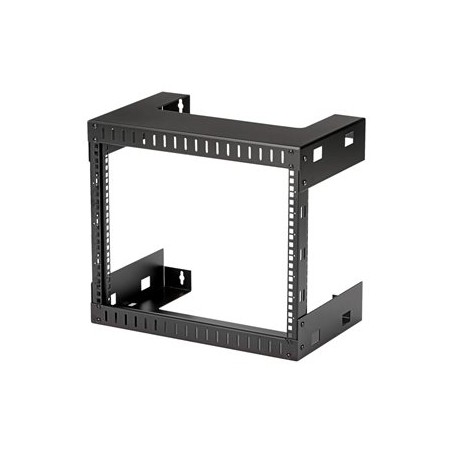 StarTech.com 8U 19" Wall Mount Network Rack - 12" Deep 2 Post Open Frame Server Room Rack for Data/AV/IT/Computer