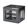 StarTech.com "9U Wall Mount Server Rack Cabinet - 4-Post Adjustable Depth (2"" to 19"") Network Equipment Enclosure with Cable