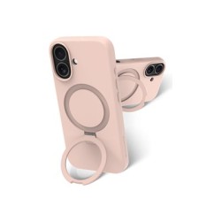 dbramante1928 Roskilde Kick - Zadní kryt pro mobilní telefon - kompatibilita s MagSafe - ICON - růžová pink sand - pro Apple