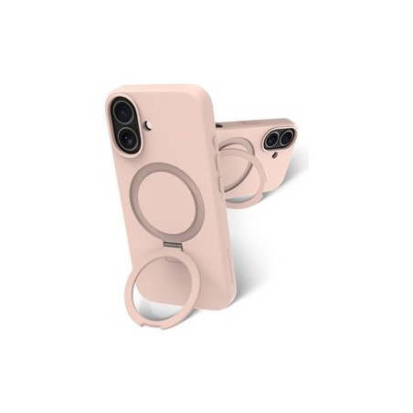 dbramante1928 Roskilde Kick - Zadní kryt pro mobilní telefon - kompatibilita s MagSafe - ICON - růžová pink sand - pro Apple