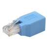 StarTech.com Cisco Console Rollover Adapter for RJ45 Ethernet Cable - Network adapter cable - RJ-45 (M) to RJ-45 (F) - blue