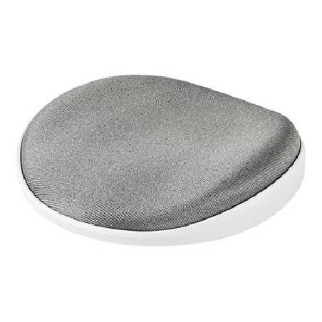 StarTech.com Wrist Rest - Ergonomic Desk Wrist Pad - Sliding Wrist Rest for Mouse - Silver Fabric - Office Wrist Support