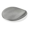 StarTech.com Wrist Rest - Ergonomic Desk Wrist Pad - Sliding Wrist Rest for Mouse - Silver Fabric - Office Wrist Support
