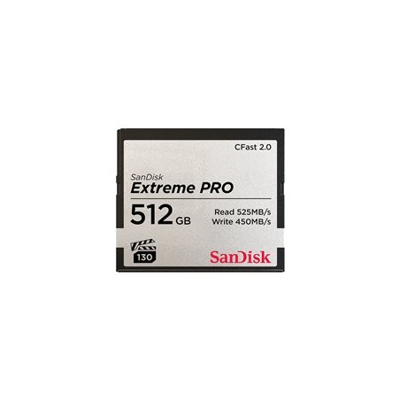 SanDisk Extreme Pro - Paměťová karta flash - 512 GB - CFast 2.0