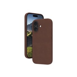 dbramante1928 Roskilde - Zadní kryt pro mobilní telefon - kompatibilita s MagSafe - kůže full-grain - dark tan - pro Apple
