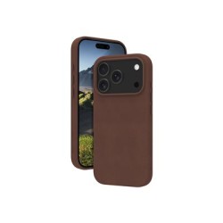 dbramante1928 Roskilde - Zadní kryt pro mobilní telefon - kompatibilita s MagSafe - kůže full-grain - dark tan - pro Apple