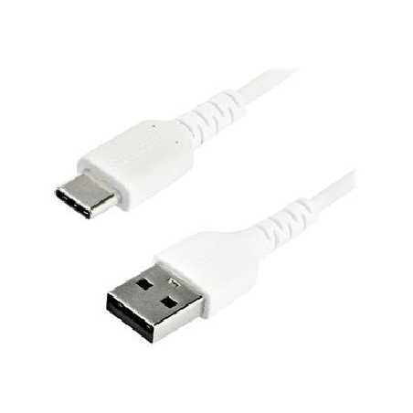 StarTech.com 2m USB A to USB C Charging Cable, Durable Fast Charge & Sync USB 2.0 to USB Type C Data Cord, Rugged TPE Jacket