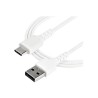StarTech.com 1m USB A to USB C Charging Cable, Durable Fast Charge & Sync USB 2.0 to USB Type C Data Cord, Rugged TPE Jacket