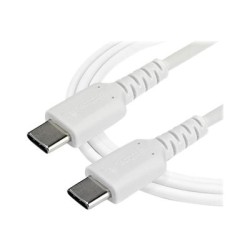 StarTech.com 2m USB C Charging Cable, Durable Fast Charge & Sync USB 2.0 Type C to USB C Laptop Charger Cord, TPE Jacket Aramid