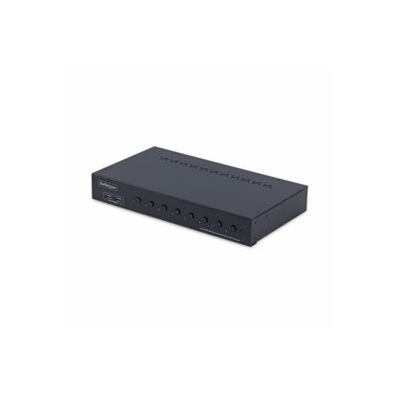 StarTech.com 8-Port HDMI KVM Switch w/1U Rack Mount Kit, 4K 60Hz - Prepínac KVM - 8 x KVM port(s) - 1 místní uživatel - desktop