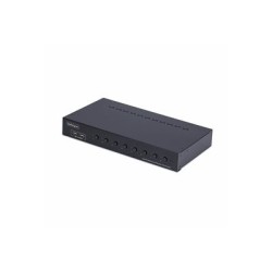 StarTech.com 8-Port DisplayPort KVM Switch w/1U Rack Mount Kit, 4K 60Hz - Prepínac KVM - 8 x KVM port(s) - 1 místní uživatel
