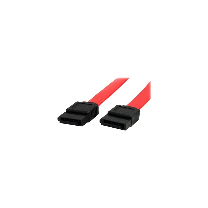 StarTech.com 18in SATA Serial ATA Cable - 18in SATA Cable - 18 SATA Cable - 18in Serial ata Cable - Kabel SATA - SATA (F) do