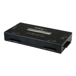 StarTech.com 4 Bay SSD/HDD Hard Drive Eraser, 2.5" & 3.5" SATA, Hostless Standalone Secure Erase External Disk Sanitizer, 9