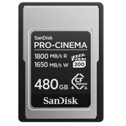 SanDisk PRO-CINEMA - Pametová karta flash - 480 GB - CFexpress typ A