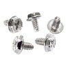 StarTech.com Replacement PC Mounting Screws 6-32 x 1/4in Long Standoff - Screw kit - silver - 0.2 in (pack of 50) - SCREW6_32