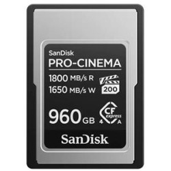 SanDisk PRO-CINEMA - Pametová karta flash - 960 GB - CFexpress typ A