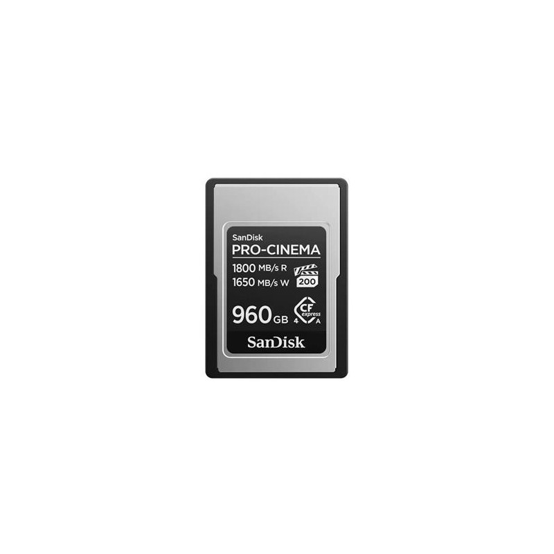 SanDisk PRO-CINEMA - Pametová karta flash - 960 GB - CFexpress typ A