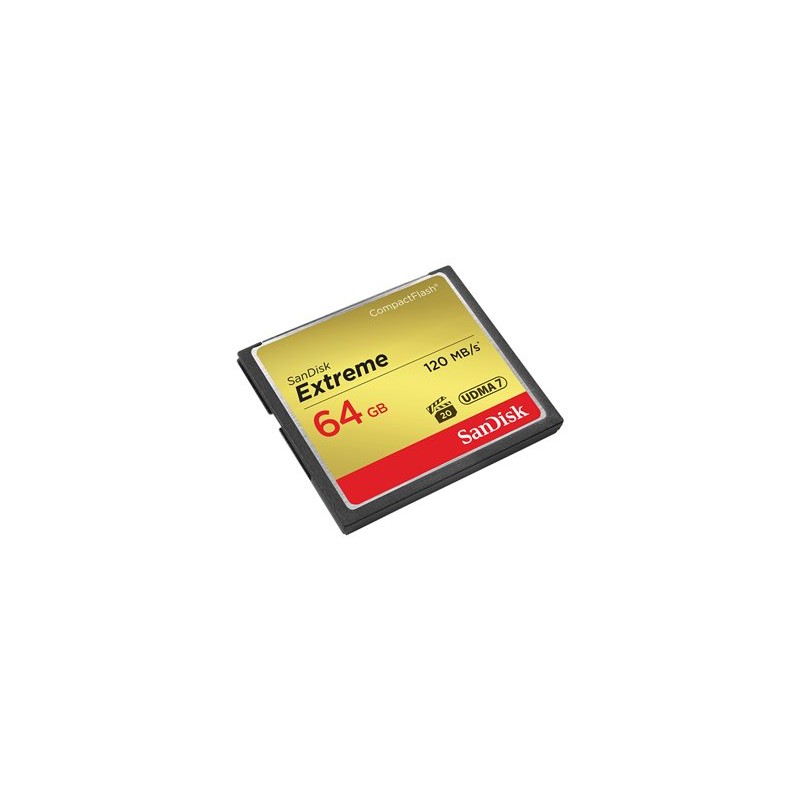 SanDisk Extreme - Paměťová karta flash - 64 GB - 567x - CompactFlash