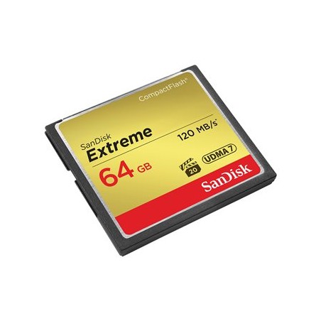 SanDisk Extreme - Paměťová karta flash - 64 GB - 567x - CompactFlash