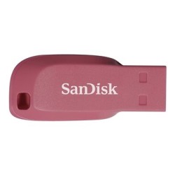 SanDisk Cruzer Blade - Jednotka USB flash - 32 GB - USB 2.0 - elektricky růžová
