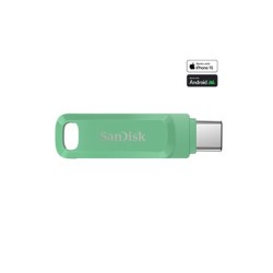 SanDisk Ultra Dual Drive Go - Jednotka USB flash - 1 TB - USB 3.1 Gen 1 / USB-C - zelená absinthe