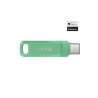 SanDisk Ultra Dual Drive Go - Jednotka USB flash - 512 GB - USB 3.2 Gen 1 / USB-C - zelená absinthe