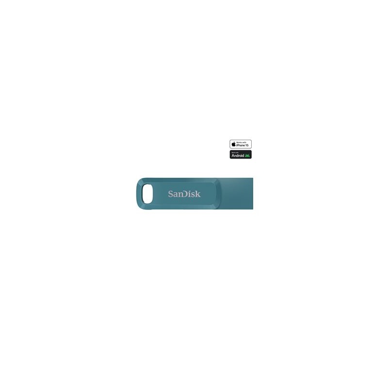 SanDisk Ultra Dual Drive Go - Jednotka USB flash - 1 TB - USB 3.1 Gen 1 / USB-C - navagio bay