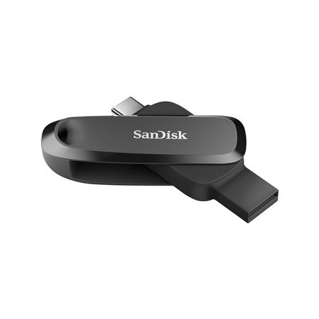 SanDisk Phone - Jednotka USB flash - 64 GB - USB 3.2 Gen 1 / USB-C - černá