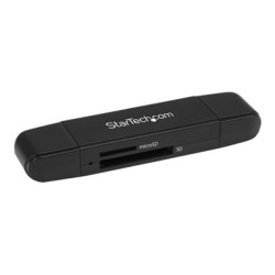 StarTech.com USB Memory Card Reader - USB 3.0 SD Card Reader - Compact - 5Gbps - USB Card Reader - MicroSD USB Adapter