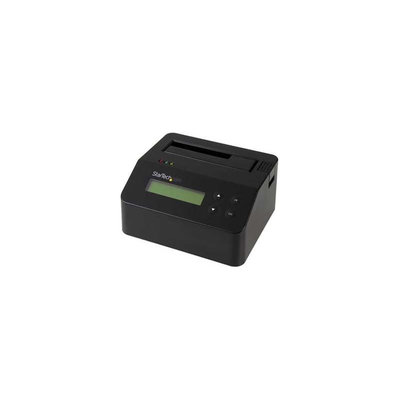 StarTech.com USB 3.0 Hard Drive Eraser Dock for 2.5" & 3.5" SATA/ IDE SSD HDD + mSATA & M.2 - Standalone Secure Erase Wiper &