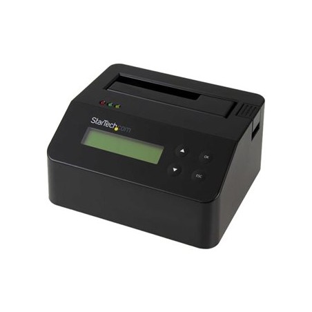 StarTech.com USB 3.0 Hard Drive Eraser Dock for 2.5" & 3.5" SATA/ IDE SSD HDD + mSATA & M.2 - Standalone Secure Erase Wiper &