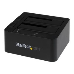 StarTech.com Dual-Bay USB 3.0 eSATA to SATA Hard Drive Docking Station, USB Hard Drive Dock, External 2.53.5 SATA IIIIII