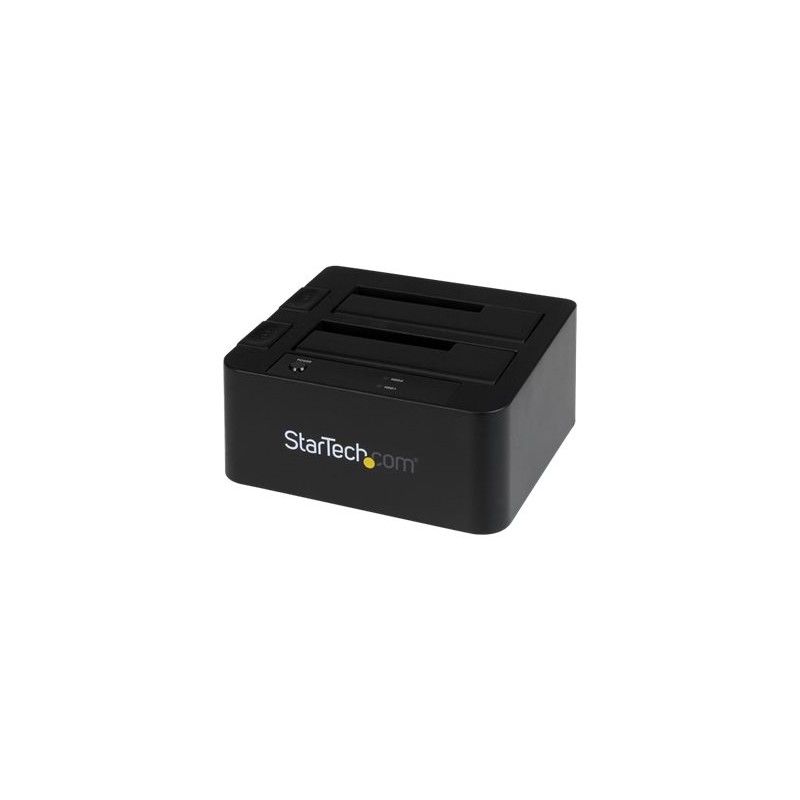 StarTech.com Dual-Bay USB 3.0 eSATA to SATA Hard Drive Docking Station, USB Hard Drive Dock, External 2.53.5 SATA IIIIII