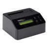 StarTech.com USB 3.0 Hard Drive Eraser Dock for 2.5" & 3.5" SATA SSD HDD + 4Kn Drive - LCD/ RS232 - Secure Erase HDD Wiper