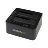 StarTech.com Dual Bay Hard Drive Duplicator, Standalone USB 3.0 (5 Gbps) eSATA to 2.53.5 SATA III HDDSSD ClonerCopier, Hard