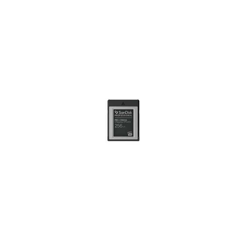 SanDisk Professional - Paměťová karta flash - 256 GB - CFexpress typu B - černá