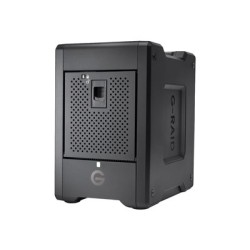 SanDisk Professional G-RAID SHUTTLE 4 - Pole pevných disků - 80 TB - 4 zásuvky - HDD 20 TB x 4 - Thunderbolt 3, USB 3.1 Gen 2