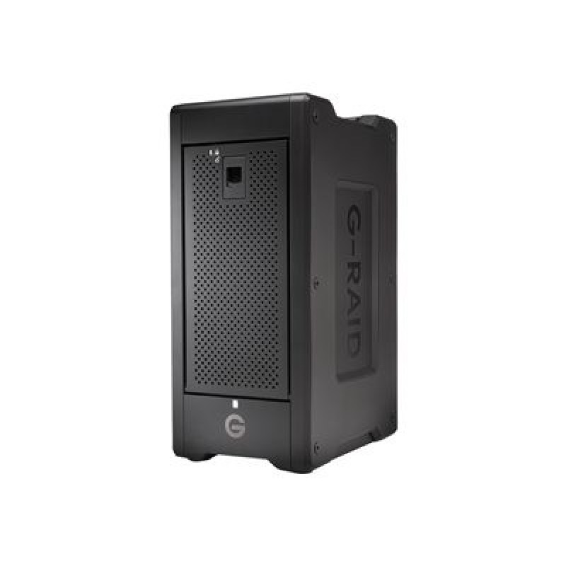 SanDisk Professional G-RAID SHUTTLE 8 - Pole pevných disků - 96 TB - 8 zásuvky - HDD 12 TB x 8 - Thunderbolt 3, USB 3.2 Gen 2