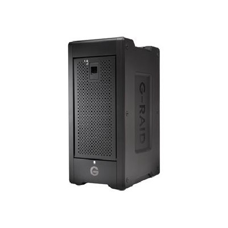 SanDisk Professional G-RAID SHUTTLE 8 - Pole pevných disků - 96 TB - 8 zásuvky - HDD 12 TB x 8 - Thunderbolt 3, USB 3.2 Gen 2
