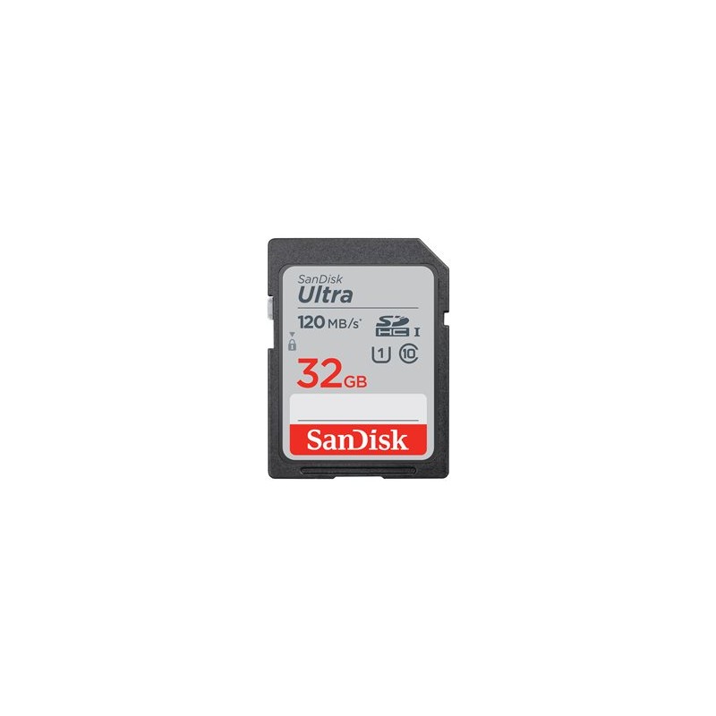 SanDisk Ultra - Paměťová karta flash - 32 GB - UHS-I U1 / Class10 - SDHC UHS-I