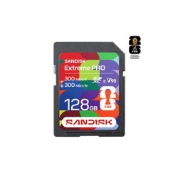 SanDisk Extreme PRO - FIFA World Cup 2026 Edition pametová karta flash - 128 GB - Video Class V90 / UHS-II - SDXC UHS-II