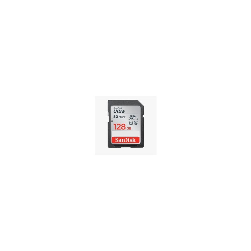 SanDisk SDXC karta 128GB Ultra (100MB/s Class 10 UHS-I)