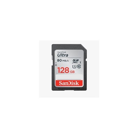 SanDisk SDXC karta 128GB Ultra (100MB/s Class 10 UHS-I)