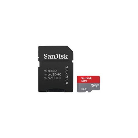 SanDisk Ultra - Paměťová karta flash (adaptér microSDXC na SD zahrnuto) - 1.5 TB - A1 / UHS Class 1 / Class10 - microSDXC UHS-I