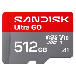 SanDisk MicroSDXC karta 512GB ULTRA GO(190MB/s, UHS-I )