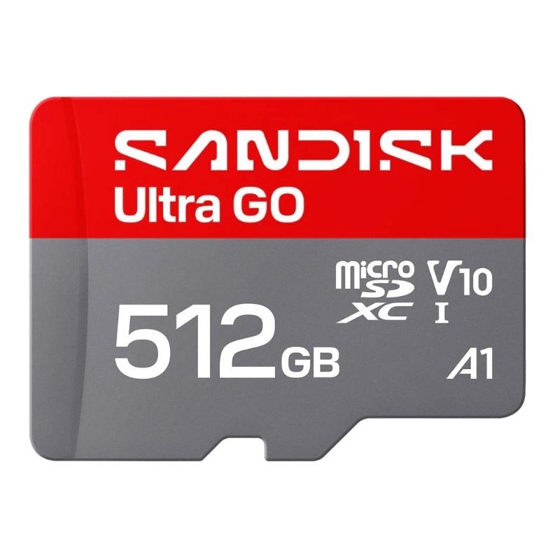 SanDisk MicroSDXC karta 512GB ULTRA GO(190MB/s, UHS-I )