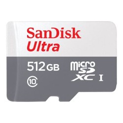 SanDisk Ultra - Paměťová karta flash - 512 GB - Class 10 - microSDXC UHS-I
